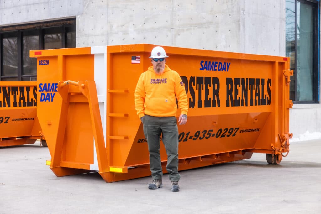 Dumpsters available for Same Day Dumpster rental in Salt Lake.